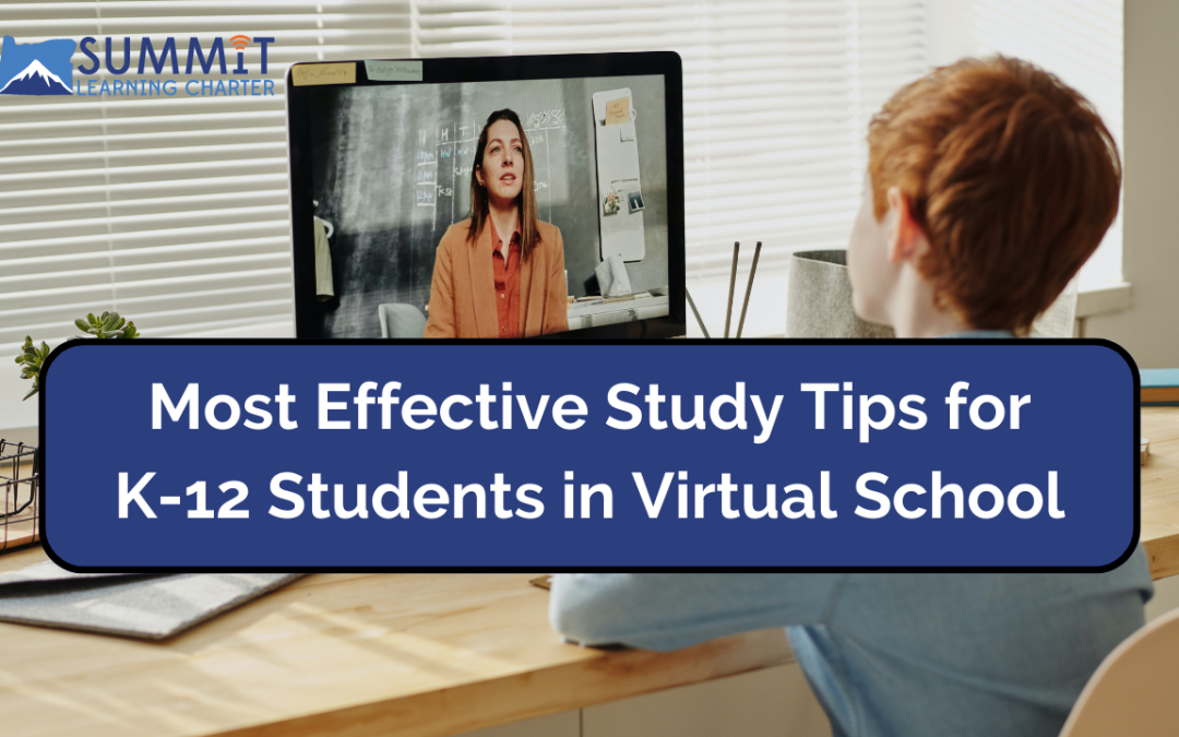 Most Effective Study Tips for K-12 Students in Virtual School