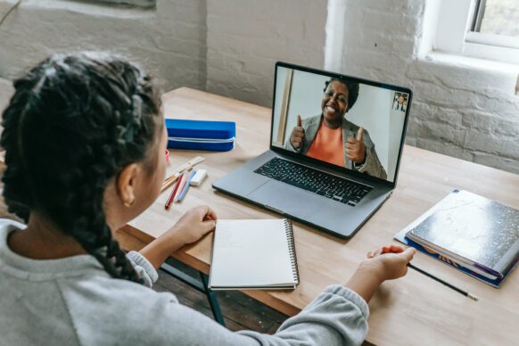 student virtual meeting